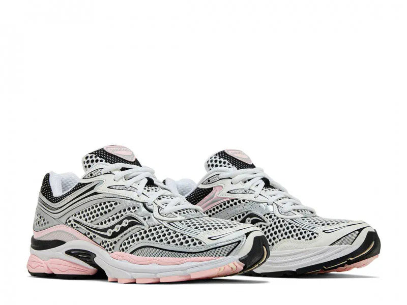 Saucony ProGrid Omni 9 — Silver / Pink