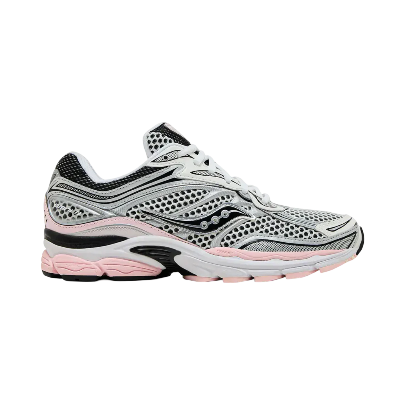 Saucony ProGrid Omni 9 — Silver / Pink