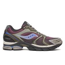 Saucony ProGrid Omni 9 — Dark Grey / Purple / Blue