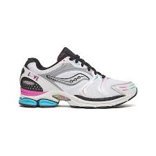 Saucony ProGrid Omni 9 x LOVE — White / Pink / Blue